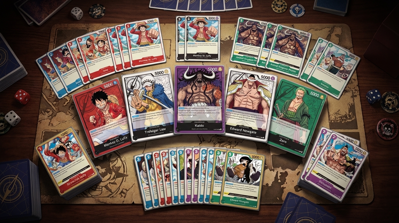 Top 5 líderes de One Piece TCG para el meta actual
